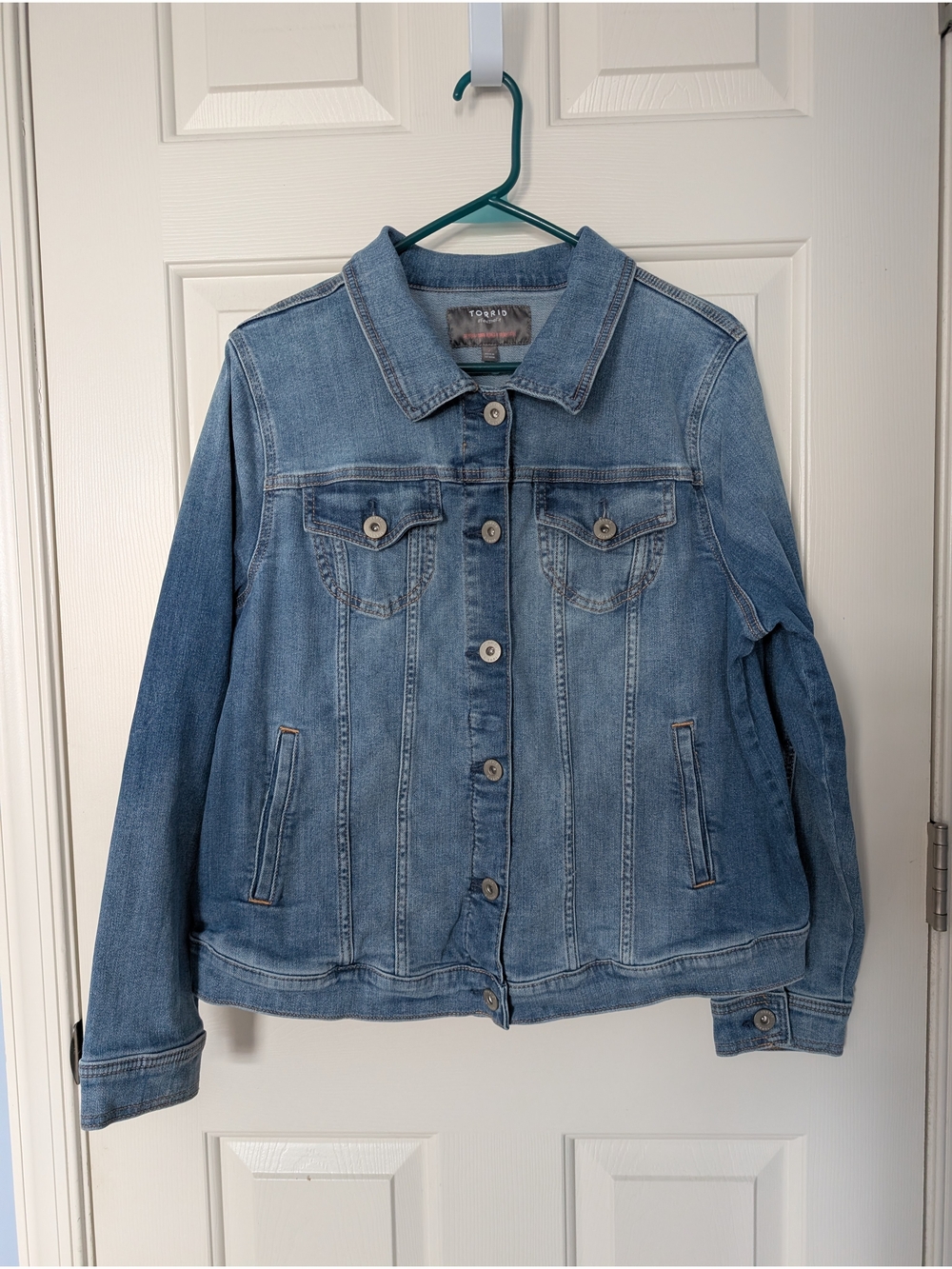 Torrid Light Blue Denim Jacket
